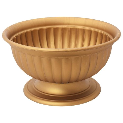 203 misa na stopke gazon zlatá 45cm