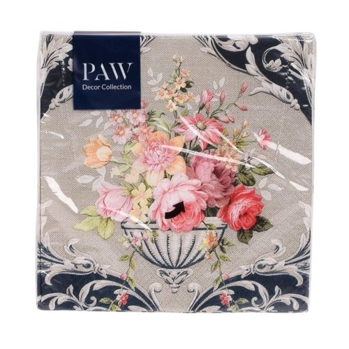 Sdl120116 servítky 33x33 cm/20ks/3vrst royal bouquet