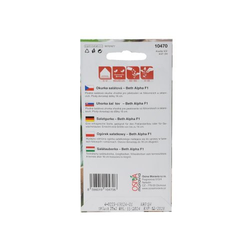 Uhorky šal.beth alpha 1g