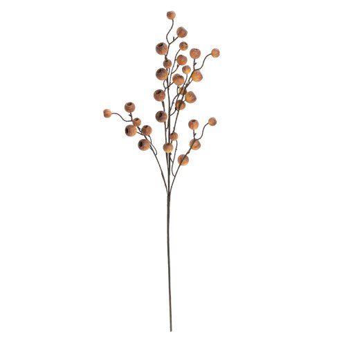 Ks konár guličky bledo-hnedé 95cm - Umelé kvety