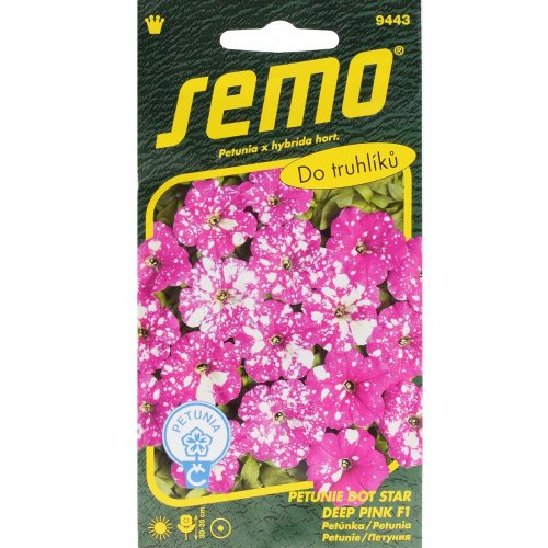 Petúnka dot star deep pink f1 40p