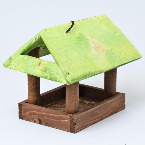 Td401.br krmítko pre vtáčiky hnedé 28x20x24cm