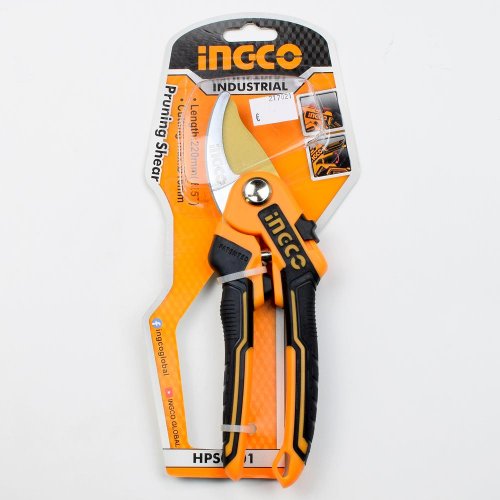 Nožnice záhr.220mm, ergonomické ingco