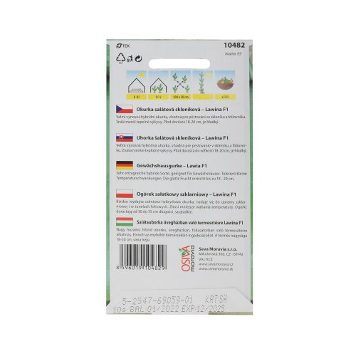 Uhorky lawina krát.typ 4g