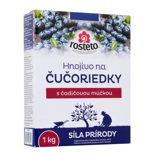 Rosteto čučoriedky s čad.múčkou 1kg /7/