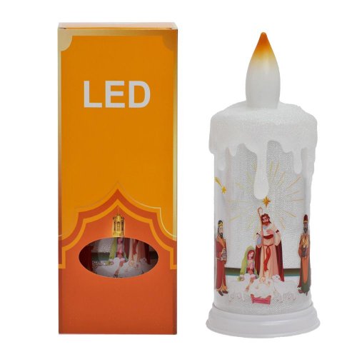 Svet. led svätá rodina mix 9*22,5cm