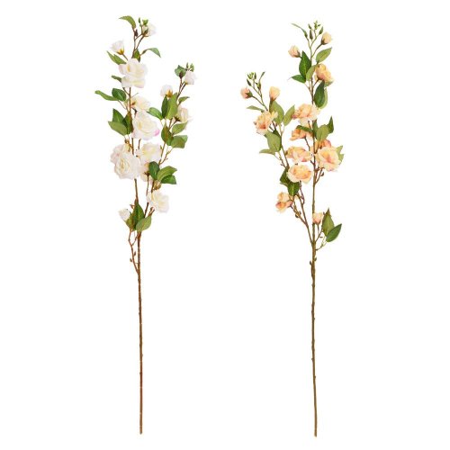 Ks ruža šípová, zeleň mix/2f 90cm - Umelé kvety