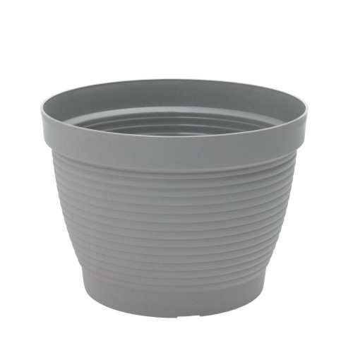 416 kvetináč agawa sivá 33cm