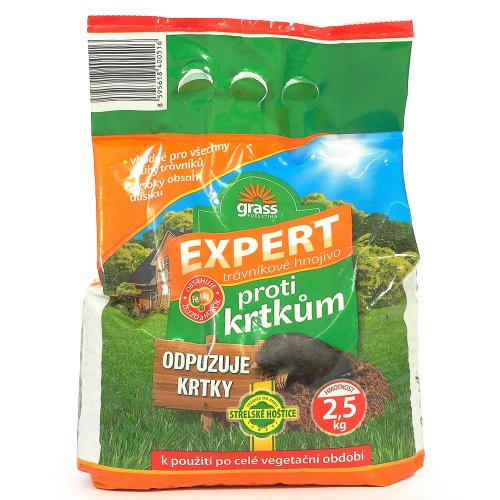 Expert s odpudz. účinkom proti krtom 2,5kg voc špeciálna