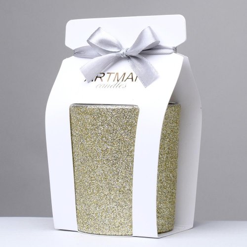 Glamour voň.v skle zlatý 130gr