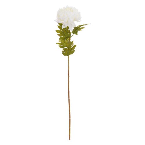 Ks chryzantéma biela 74cm - Umelé kvety