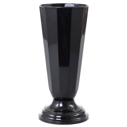 229 váza švéd.13 čierna /14xv30cm/