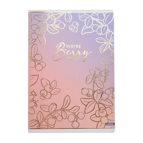 Pevná cena zošit a4 linajka 52l berry mix - Vianočné dekorácie