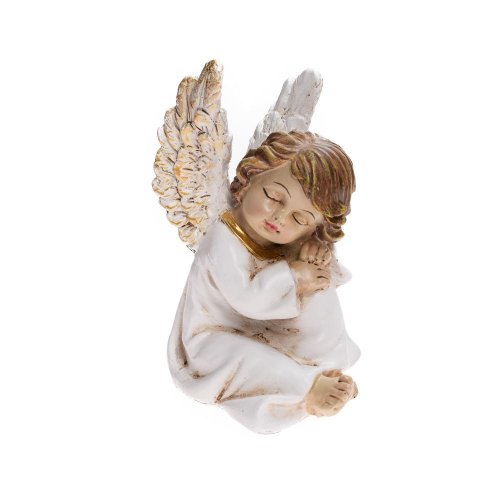 Anjel sediaci bie/zla 7,5*7,5*10,5cm