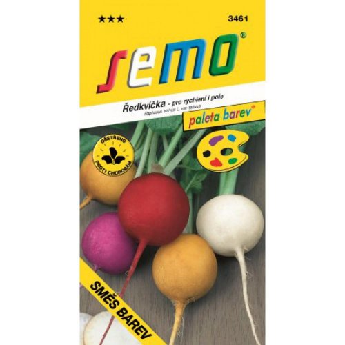 Reďkovka zmes farieb 5g