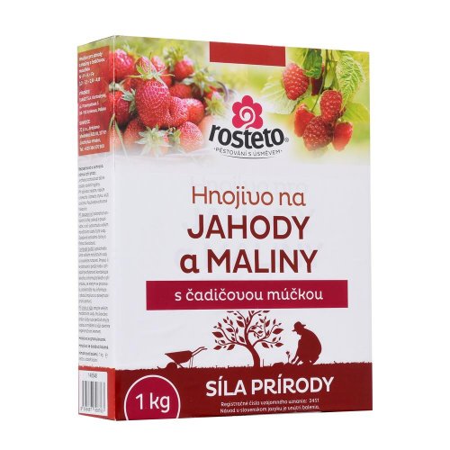 Rosteto jahody,maliny s čad.múčkou 1kg /7/