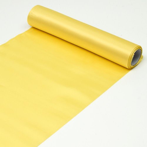 Saten rolka 32cmx6m farba 023 zlatá - Vianočné dekorácie