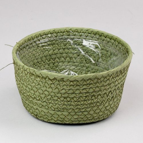 Prútie misa zelená 18,5xv9,5cm