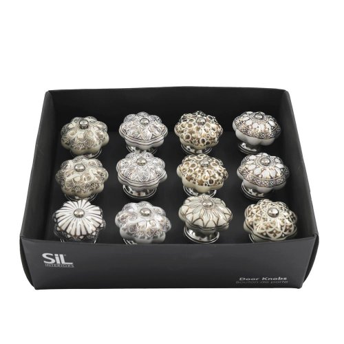 Úchytka na nábyt. rustik strieborná 4x4cm