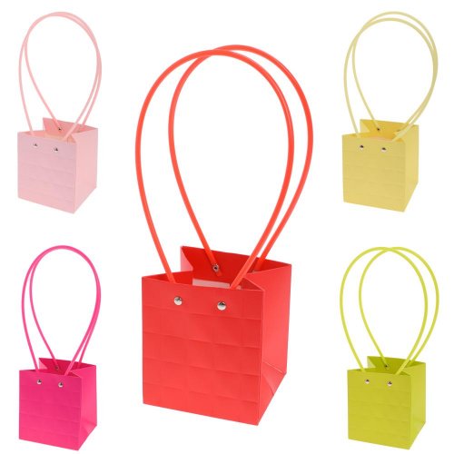 Taška na kvety jarná v12/33cm š12,5/11,5cm 18134art