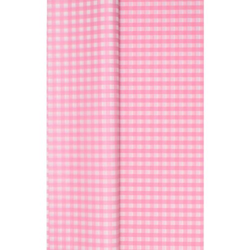 Fólia bal. papier s/20 ružová káro  60x60cm