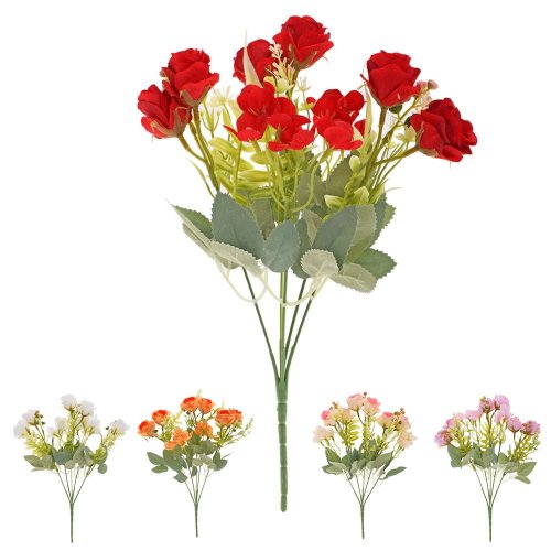 Kytica ruža x5 30cm mix 5f