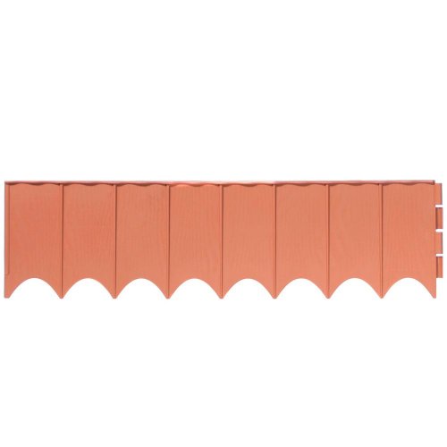 Ikrr terakota garden fence obrubník zatĺkací 5,9mxh16cm