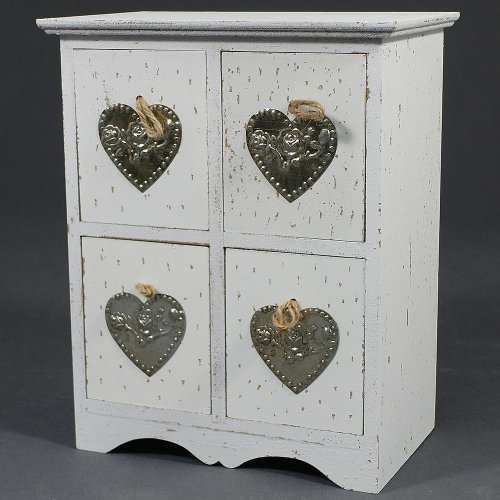 24fl1604 drevená skrinka 23,8x30x15,3cm - Vianočné dekorácie