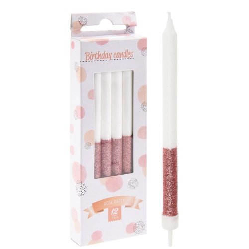 Sviečky party 12ks modré s37400170