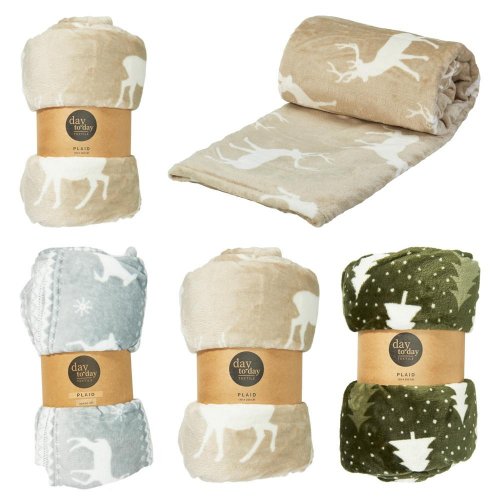 Pléd vian flanel 200x150cm 3ass aae823460