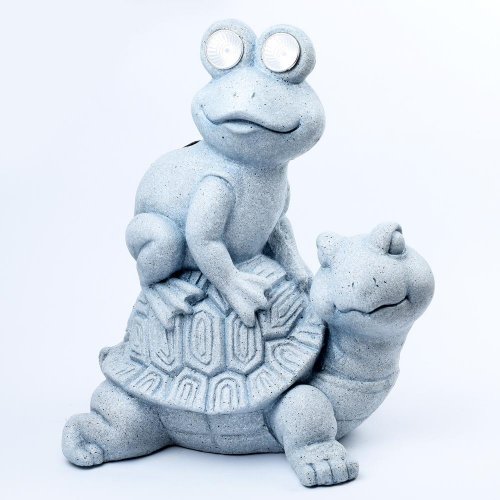 Solar korytnačky mgo sivé 34x26x39,5cm - Vianočné dekorácie