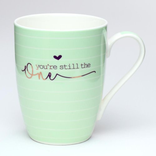 Šálka mint stripes 340ml - Umelé kvety