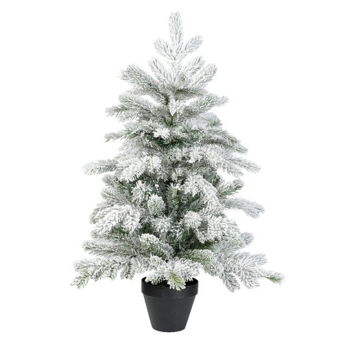 Vianočný stromček grandis mini tree so snehom 51 × 75 cm