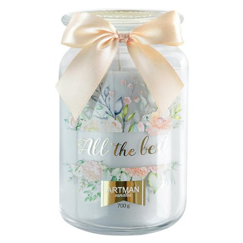 Voň.v skle celoročná veľ.sivá 700gr