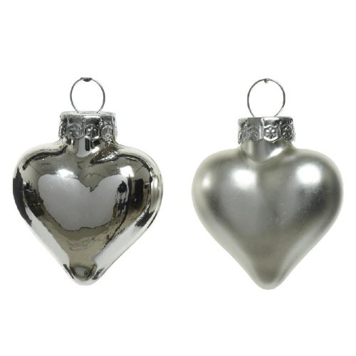 Srdce s/12 smalt/lesk zmes strieborné /2x4cm/pr.4,5