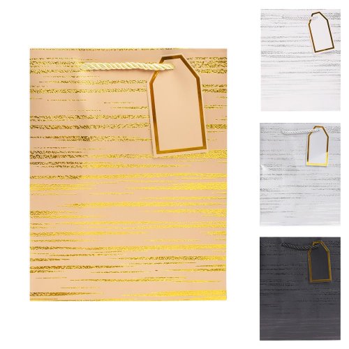 Darčeková taška s 23*18*10cm mix - Umelé kvety