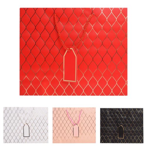 Darčeková taška m 26x32cm mix f