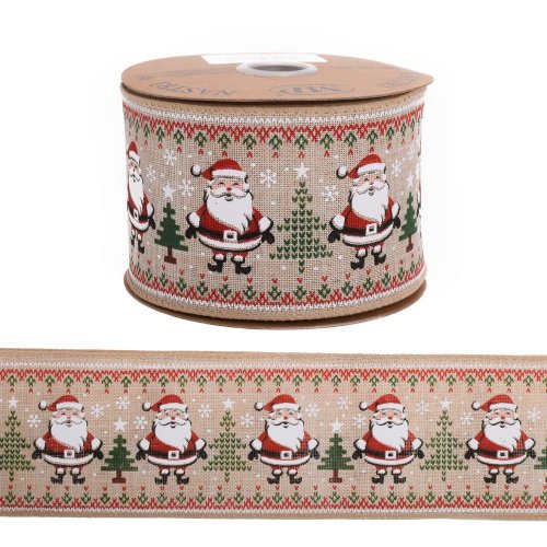 Stuha vian. santa 6,3cmx10m 5290