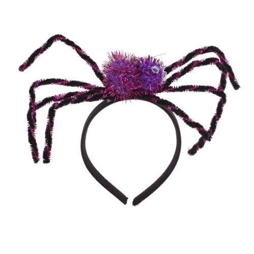 Čelenka halloween s pavúkom - Vianočné dekorácie