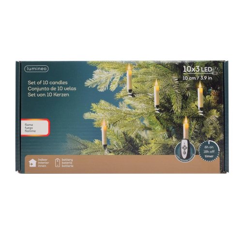 Led sviečky na baterky/in/2funk pr.1,5x10,2cm - Vianočné dekorácie a ozdoby