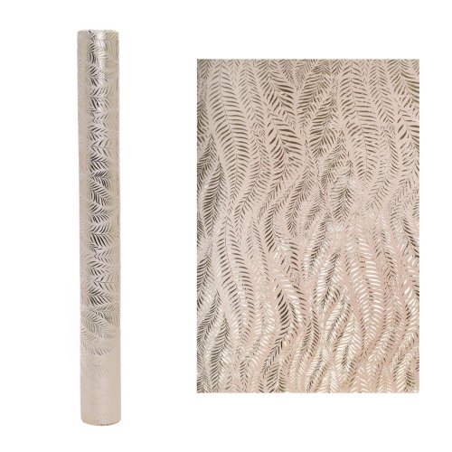 Štóla listy krém 48cmx1,8m