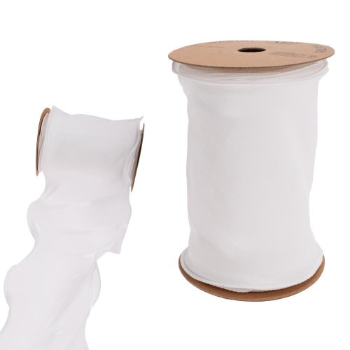 Stuha 15cmx10m biela 5122g 01