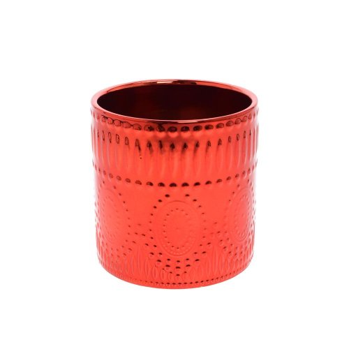Obal cil keramika červený v14/13cm