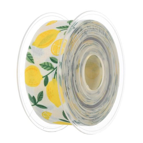 Akcia stuha citrón 40mmx20mbiela
