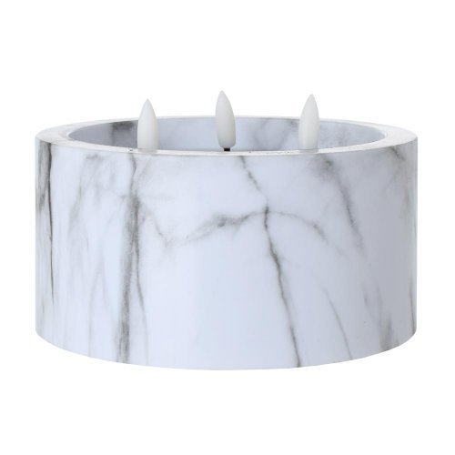 Led.3plamene 8/23/nwh-g mramor sivý