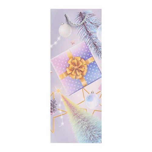 Darčeková taška vianoce gliter 36*12.5*8.5cm