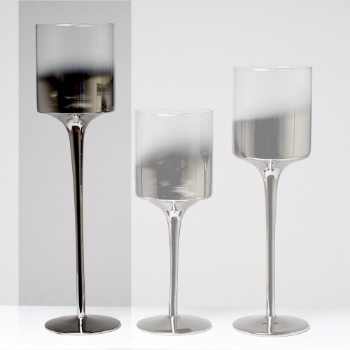 Svietnik pohár strieborných 35cm