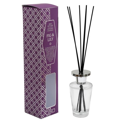 Difúzer 1000ml fig & lily 12.5x12.5x55.7cm /lily, fig, musk