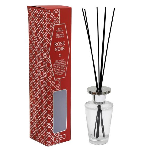 Difúzer 1000ml rose noir 12.5x12.5x55.7cm /rose, vanilla & musk