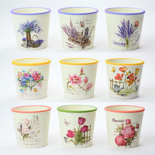 Obal vzor kvet mix 12*12*11 super cena